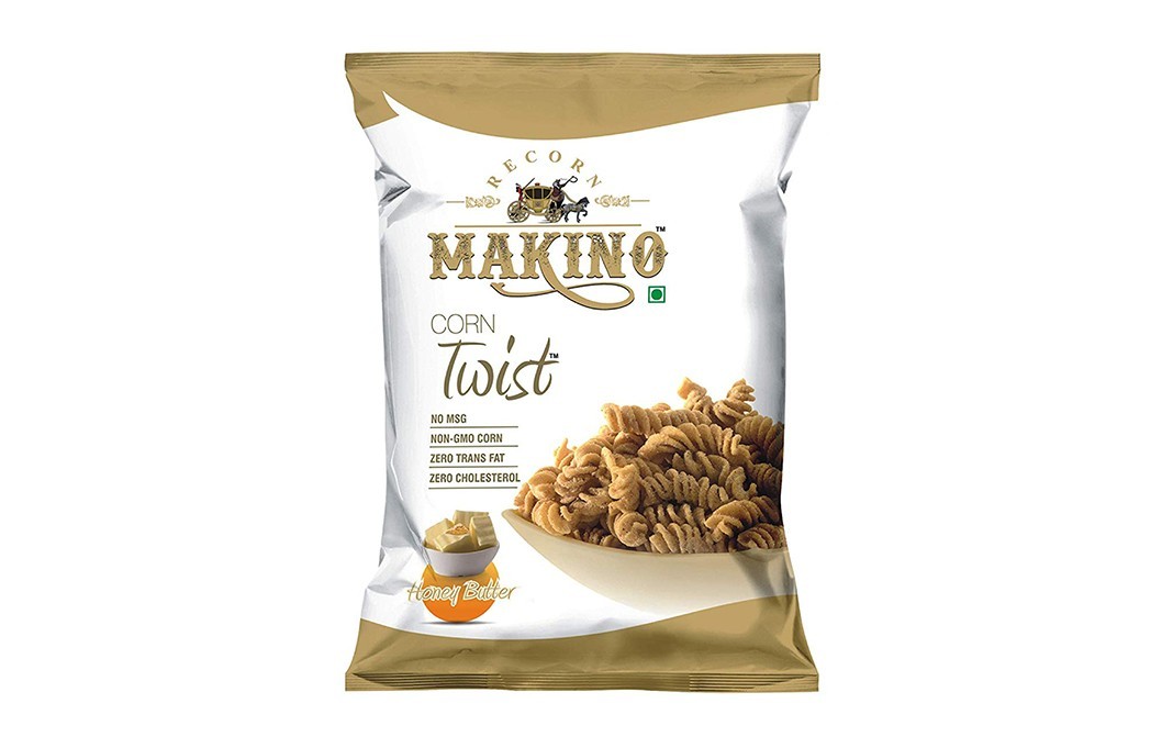 Makino Corn Twist Honey Butter   Pack  210 grams